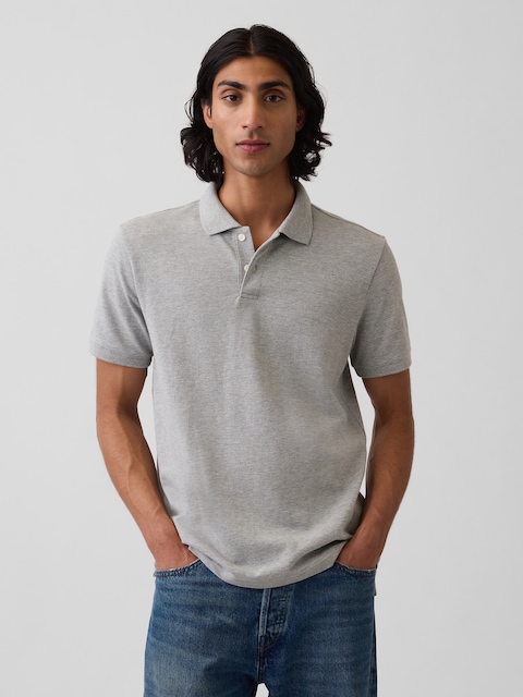 Pique Polo Shirt