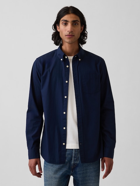Organic Cotton Poplin Classic Shirt