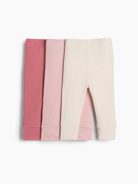 Baby First Favorites TinyRib Pants (3-Pack)