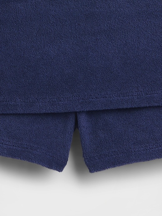 L'image numéro 4 présente Ensemble jupe-short en tissu éponge pour Enfant