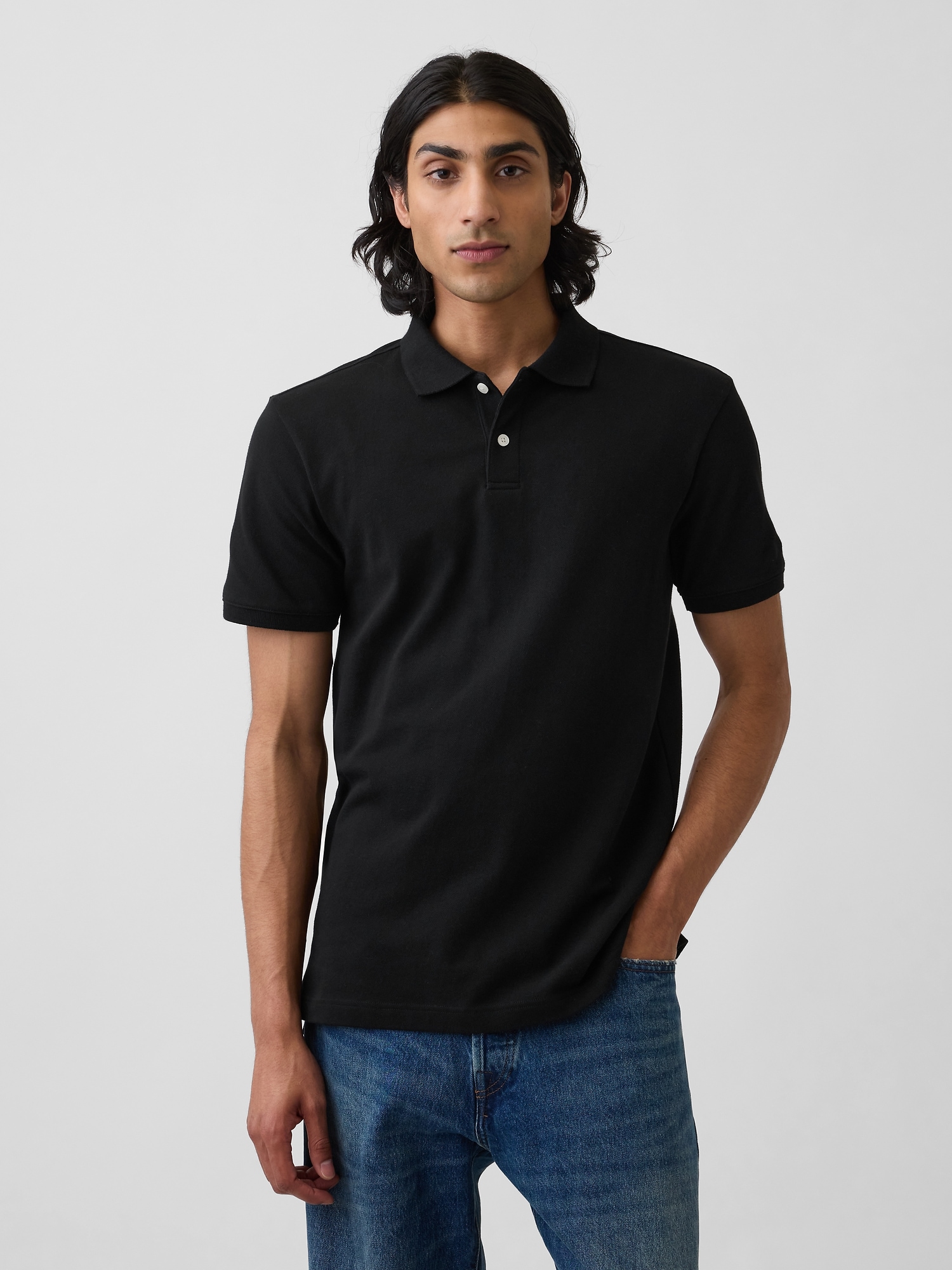 Pique Polo Shirt Shirt