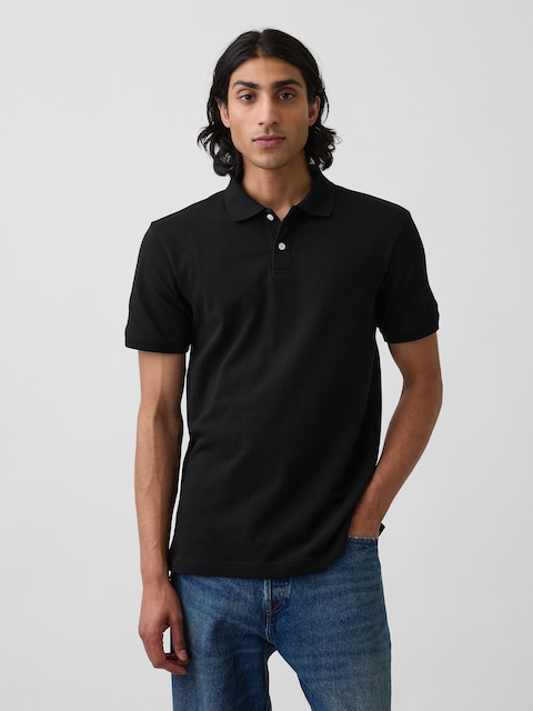 Pique Polo Shirt