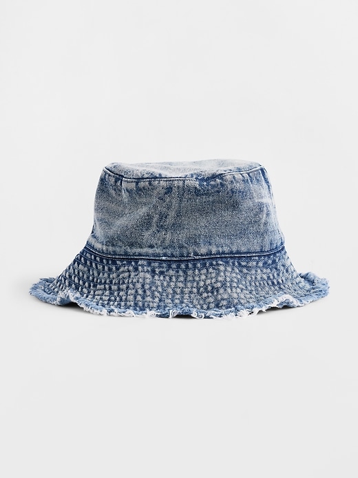 L'image numéro 1 présente Chapeau cloche en denim pour Enfant
