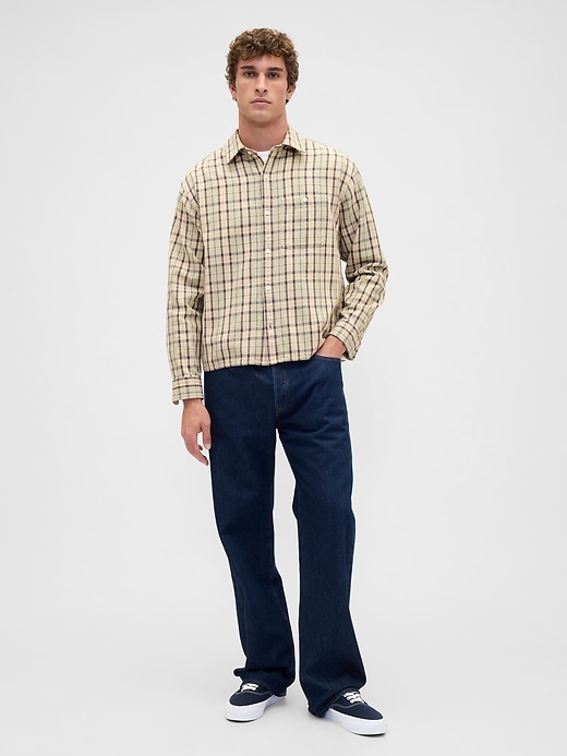 Image number 2 showing, Twill Straight-Hem Shirt