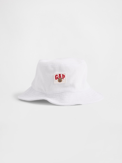 L'image numéro 1 présente Chapeau cloche en jersey bouclette à logo de l’ourson Brannan pour Bébé et Tout-petit