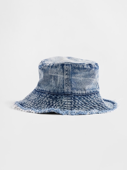 L'image numéro 3 présente Chapeau cloche en denim pour Enfant