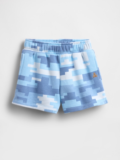 SHORT EN COTON OUATÉ VINTAGEDOUX POUR BÉBÉ ET TOUT-PETIT