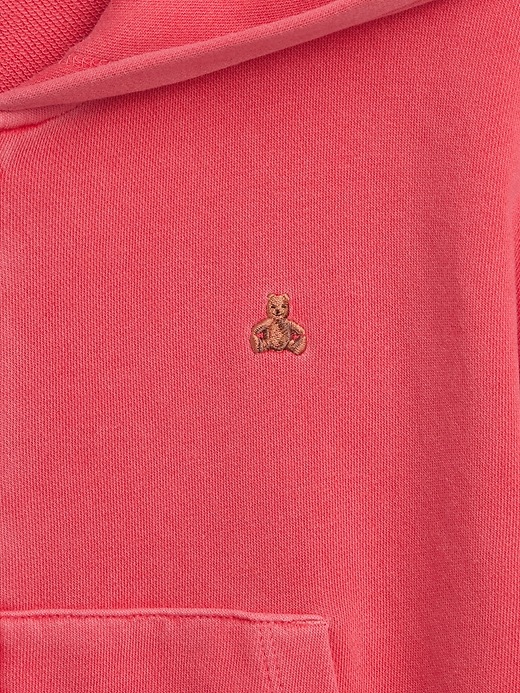 L'image numéro 3 présente Veste à capuchon VintageDoux à couture biseautée pour Enfant