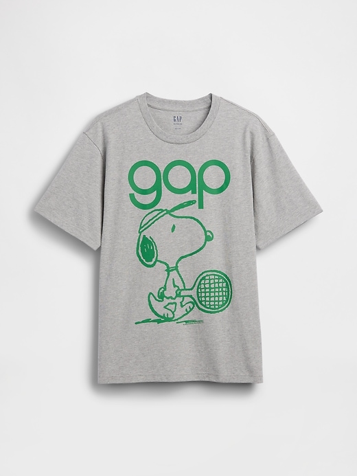 Image number 3 showing, Snoopy Logo Relaxed Graphic T-Shirt