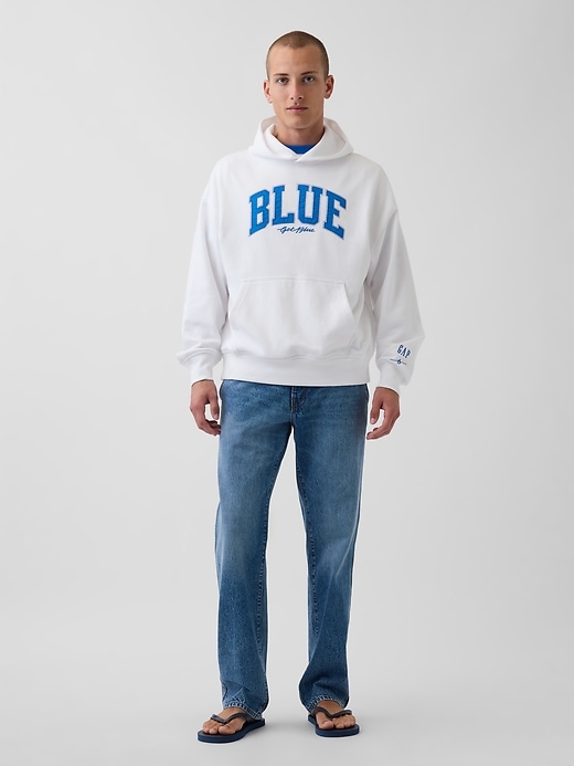Image number 2 showing, Get Blue Heavyweight French Terry Logo Hoodie
