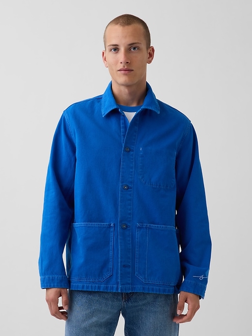 Image number 1 showing, Get Blue Relaxed Chore Jacket