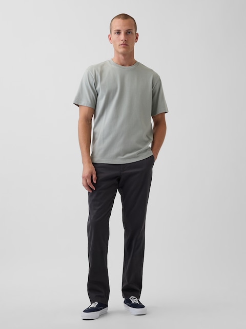 Modern Straight Khakis