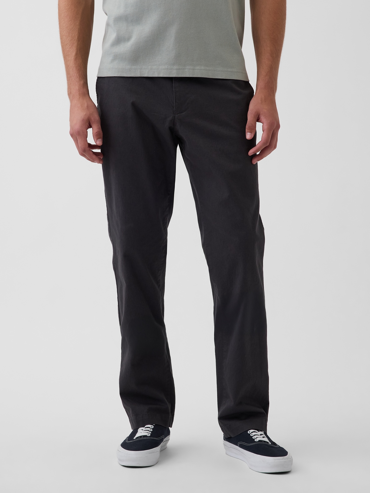 Modern Straight Khakis