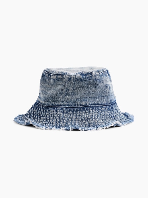 L'image numéro 1 présente Chapeau cloche en denim pour Enfant
