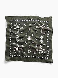 Image number 1 showing, 100% Silk Bandana