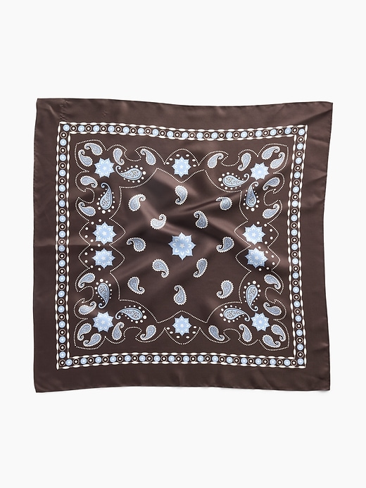 Image number 1 showing, 100% Silk Bandana