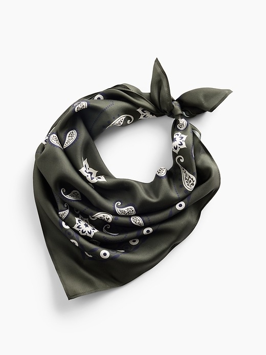 Image number 2 showing, 100% Silk Bandana