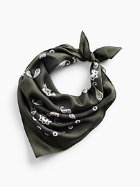 Image number 2 showing, 100% Silk Bandana