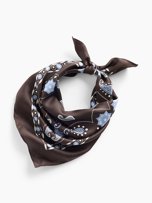 Image number 2 showing, 100% Silk Bandana