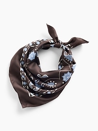 Image number 2 showing, 100% Silk Bandana