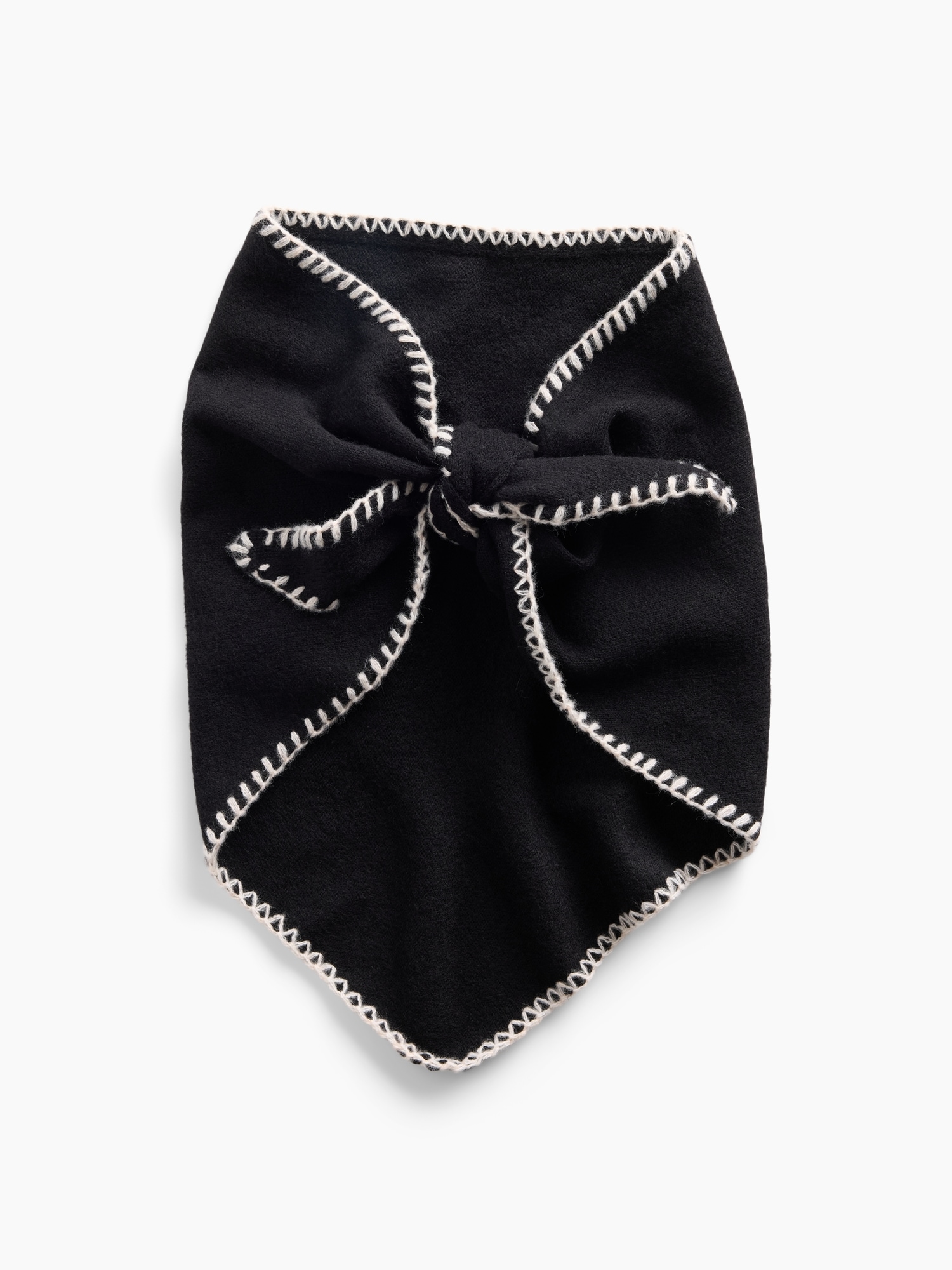 CashSoft Whipstitch Bandana Scarf