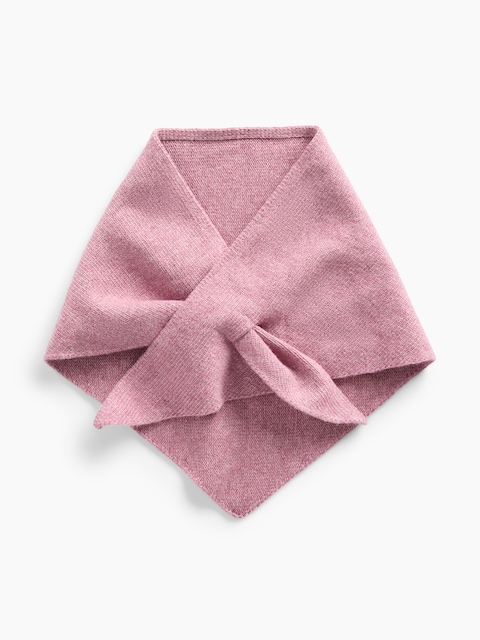 Knit Triangle Scarf