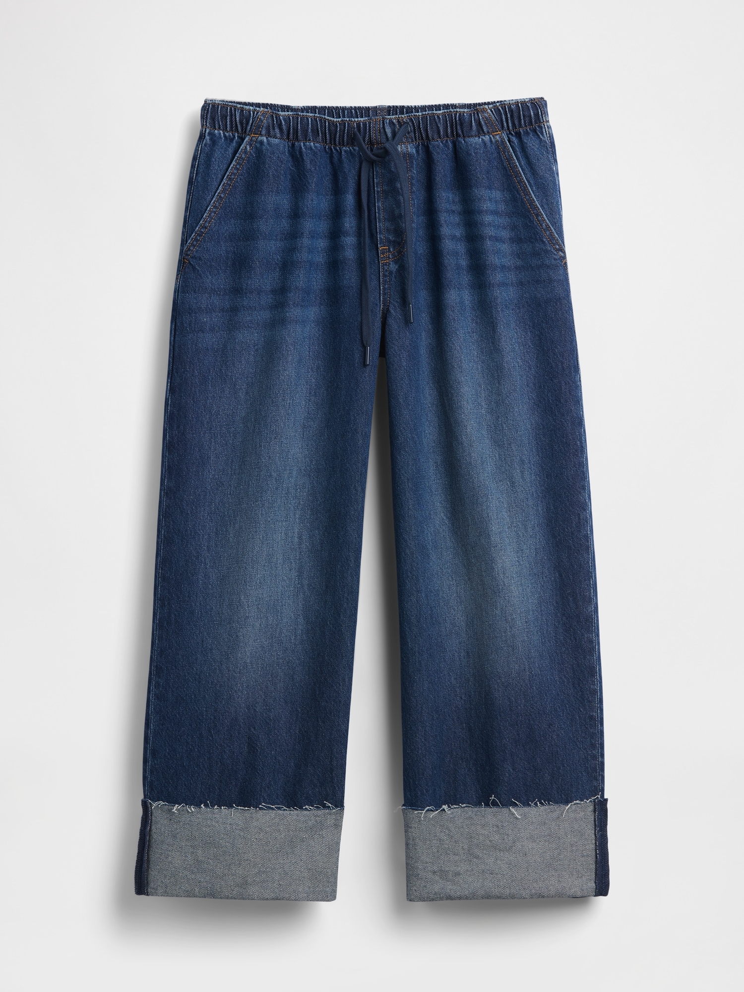 Low Rise '90s Loose Easy Crop Jeans