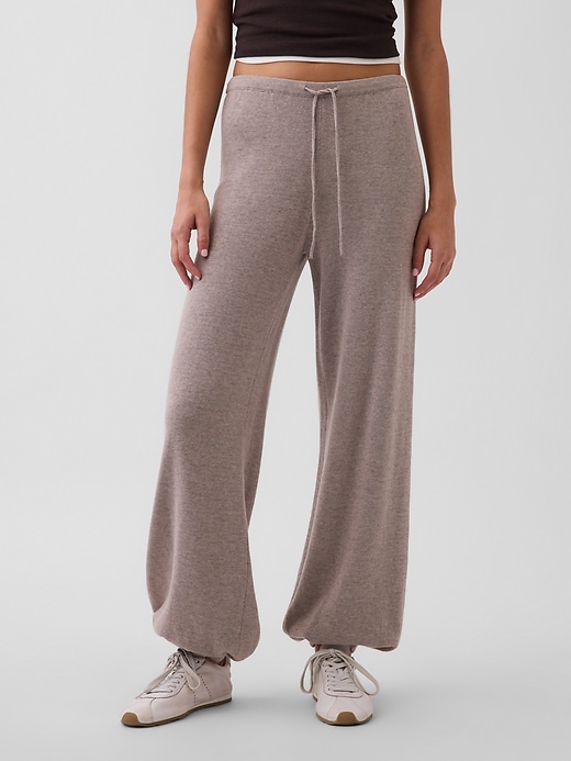 L'image numéro 2 présente Pantalon de jogging décontracté en tricot de 100 % coton