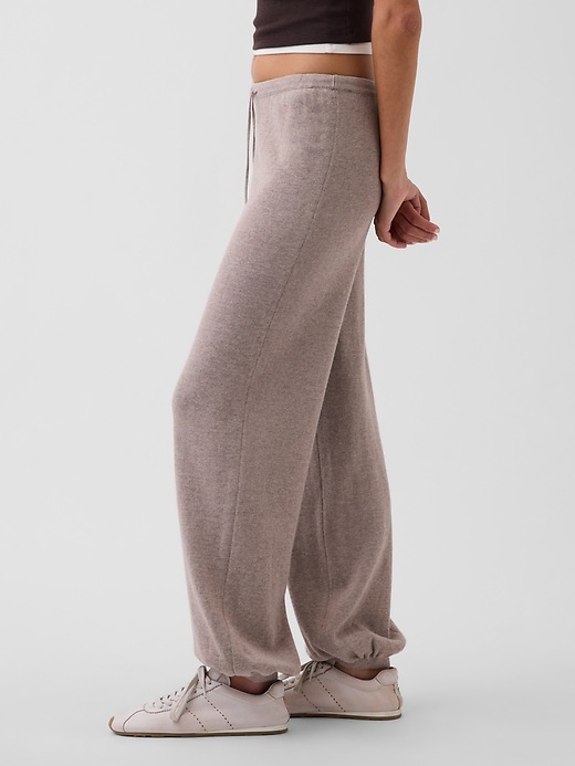 L'image numéro 3 présente Pantalon de jogging décontracté en tricot de 100 % coton