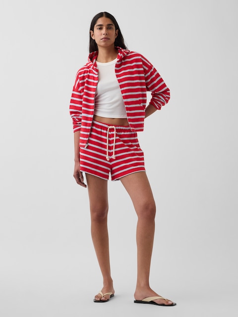 3.5" Towel Terry Relaxed Easy Shorts