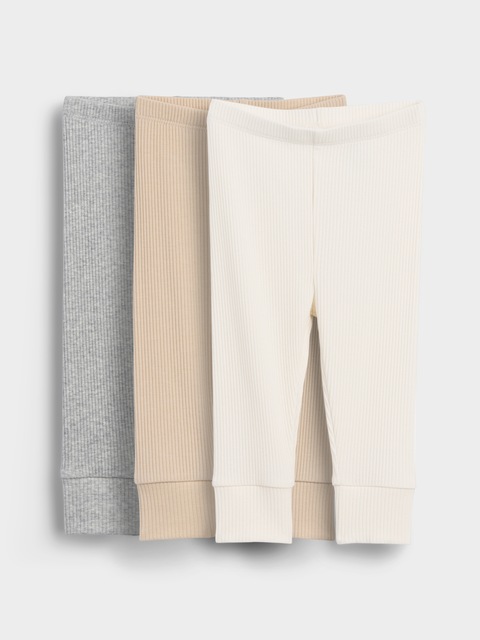 Baby First Favorites TinyRib Pants (3-Pack)
