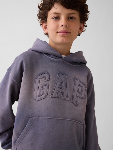 Kids VintageSoft Relaxed Logo Hoodie