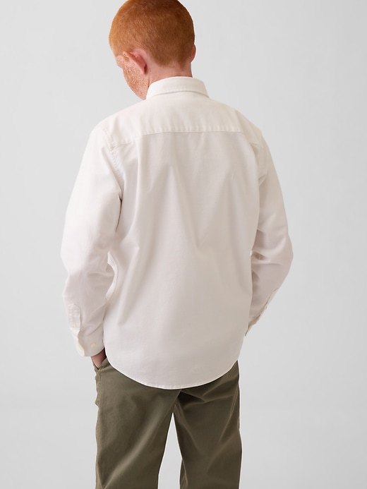 L'image numéro 3 présente Chemise oxford pour Enfant