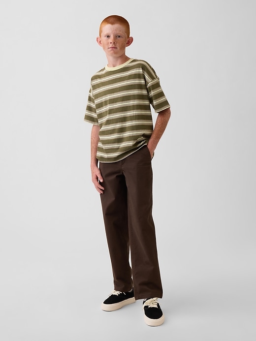 L'image numéro 1 présente Kaki ample moderne pour Enfant