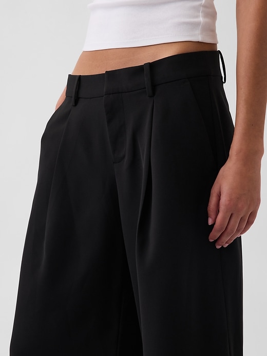 Image number 5 showing, Low Rise Trouser Culotte Pants