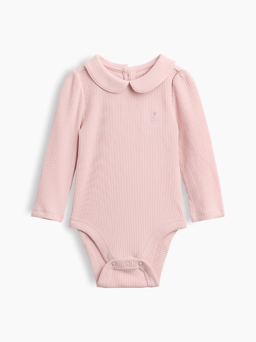 L'image numéro 1 présente Cache-couche finement côtelé Premiers essentiels pour Bébé