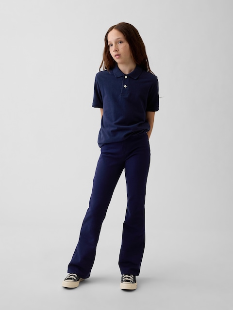 Kids Uniform Ponte Flare Pants