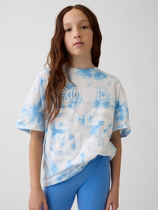 L'image numéro 1 présente T-shirt surdimensionné à imprimé Ford Bronco pour Enfant