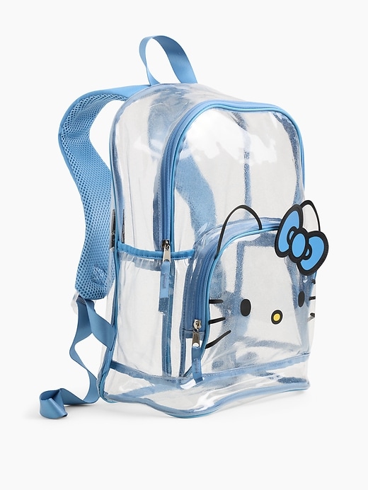 L'image numéro 3 présente Sac à dos transparent Hello Kitty pour Enfant