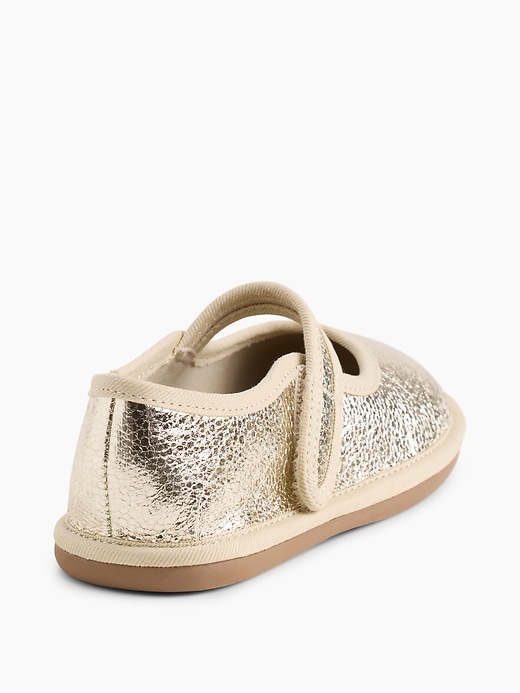 Image number 3 showing, Toddler Metallic Mary Jane Flats