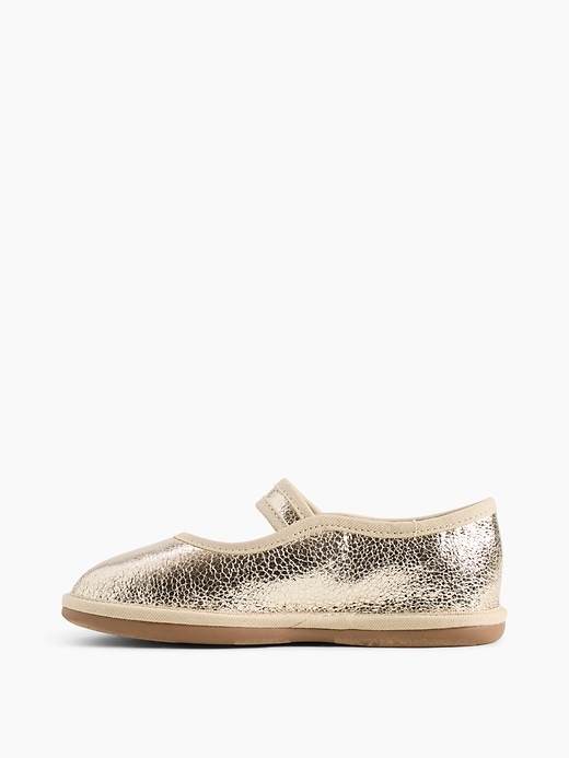 Image number 4 showing, Toddler Metallic Mary Jane Flats