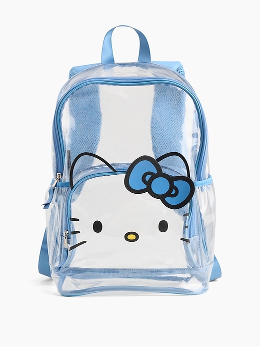 L'image numéro 1 présente Sac à dos transparent Hello Kitty pour Enfant