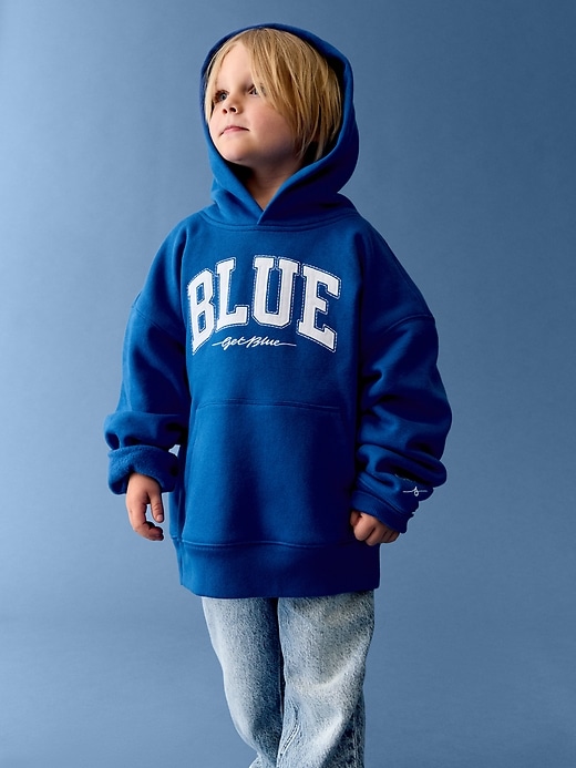 Image number 7 showing, Get Blue Kids VintageSoft Relaxed Hoodie