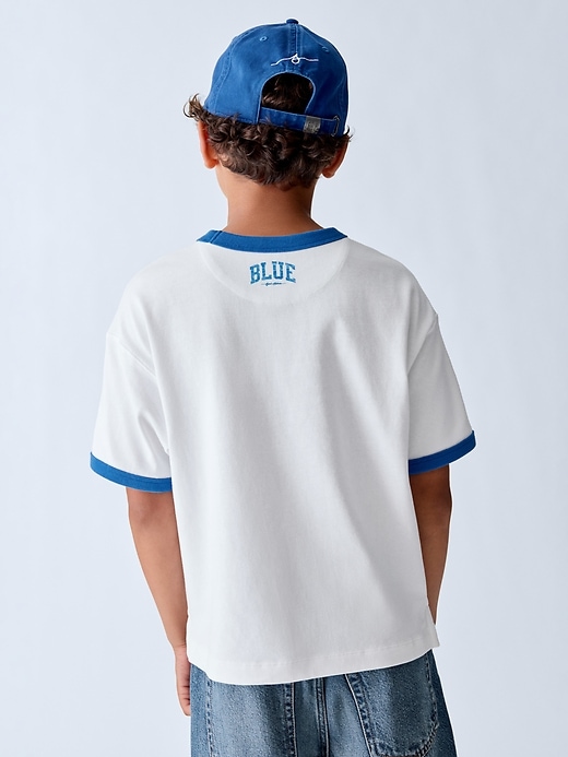 Image number 7 showing, Get Blue Kids Relaxed Logo T-Shirt