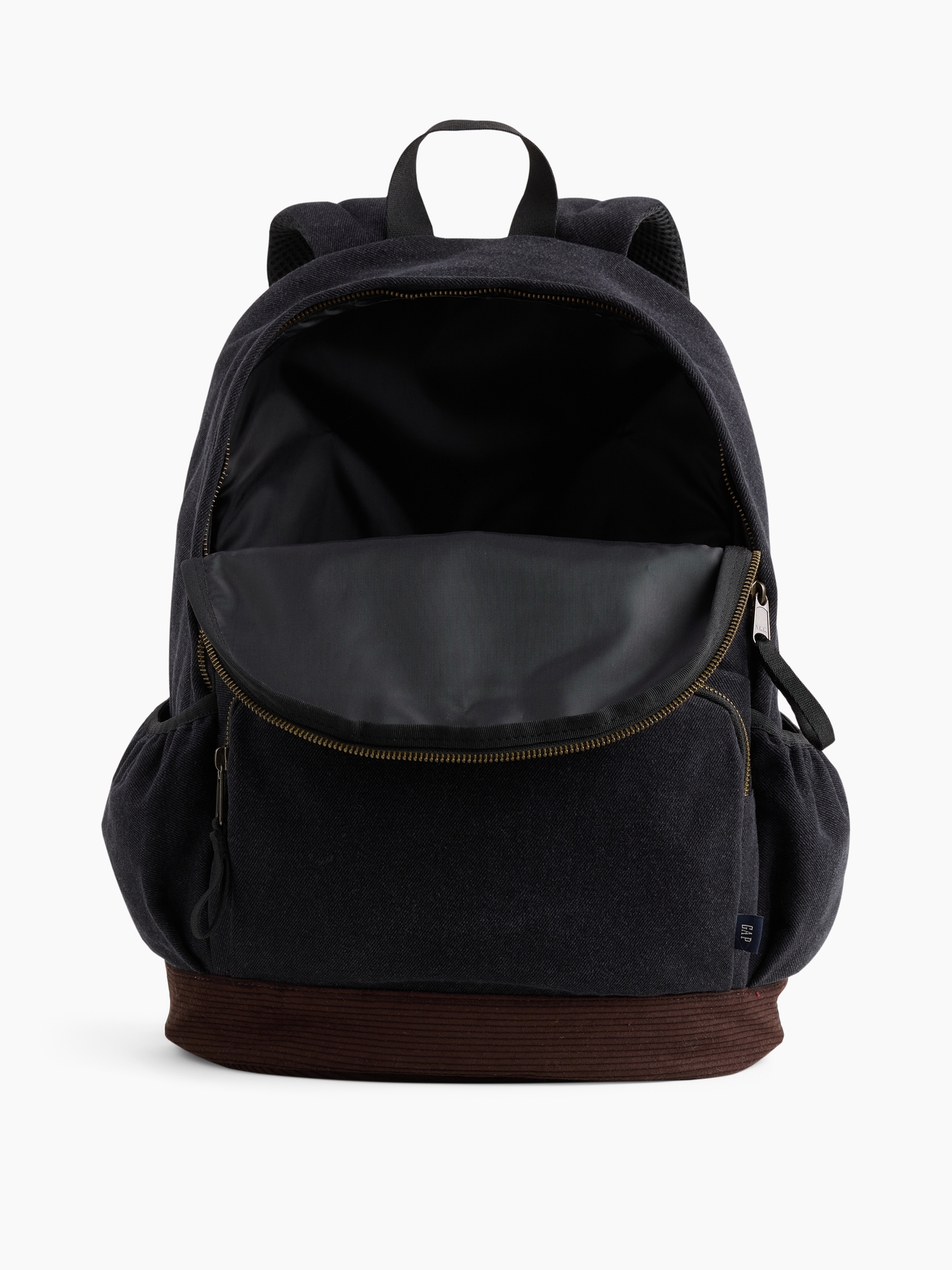 Sac à dos en denim et en velours côtelé pour enfant