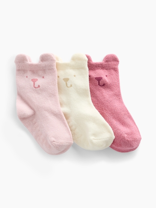 Image number 1 showing, Baby Brannan Bear Socks (3-Pack)