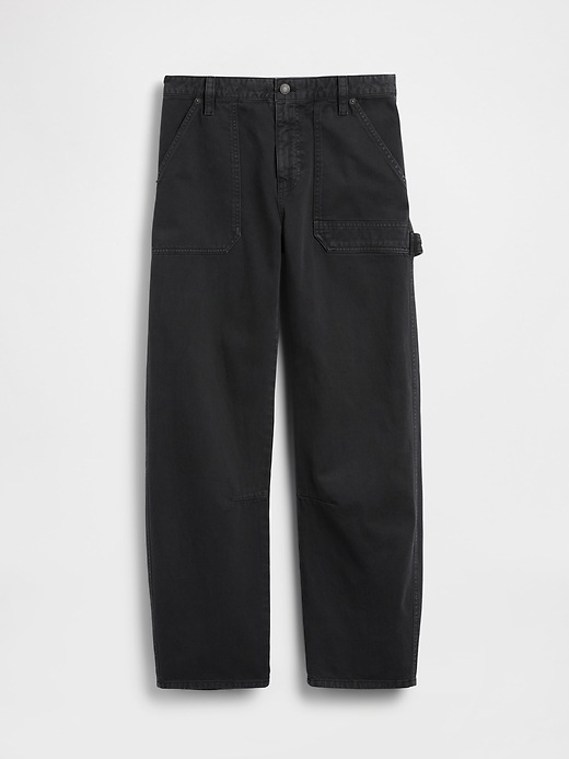 Image number 6 showing, Mid Rise Slim Barrel Utility Pants