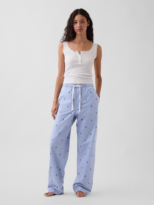 L'image numéro 5 présente Pantalon de pyjama décontracté