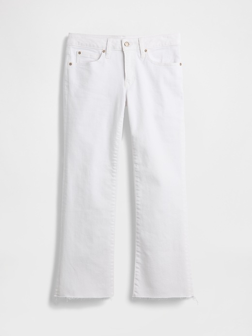 Image number 1 showing, Low Rise Long & Lean Crop Jeans
