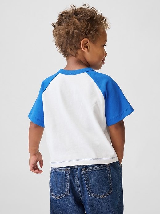 Image number 2 showing, Get Blue Baby & Toddler Raglan T-Shirt